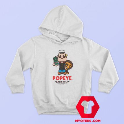 BAPE x Popeye Milo Sailor Hoodie Cheap