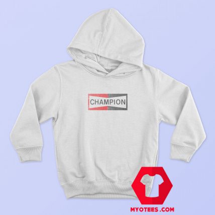 Champion Logo Vintage Hoodie Cheap