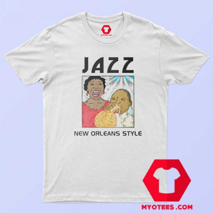 Mardi Gras Jazz New Orleans Style T-Shirt For Sale