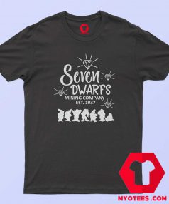 Seven Dwarfs Unisex T Shirt Disney Cheap