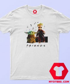 Baby Yoda and Baby Groot Friends TV T Shirt