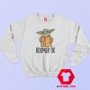 Boomer Ok Baby Yoda Parody Hoodie Sweatshirt