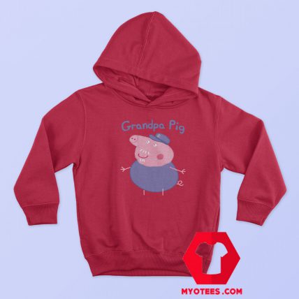 Funny Grandpa Peppa Pig Graphic Hoodie