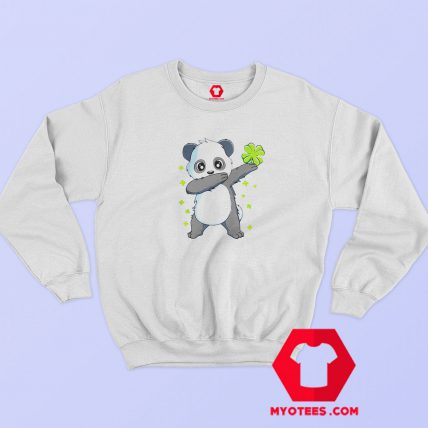 Nice Dabbing Panda St Patricks Day Sweatshirt