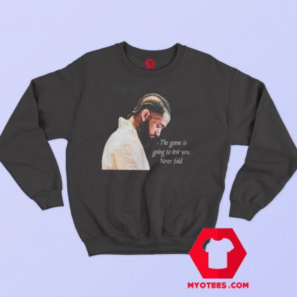 Nipsey Hussle Tribute Sweatshirt