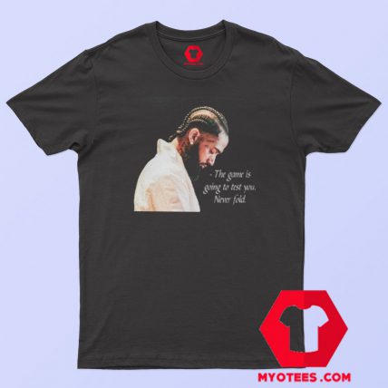 Nipsey Hussle Tribute T Shirt