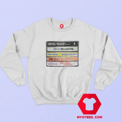 Nirvana Album Cassette Graphic Sweatshirt