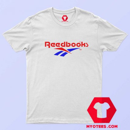 Reebok Readbooks Parody Graphic Funny T Shirt