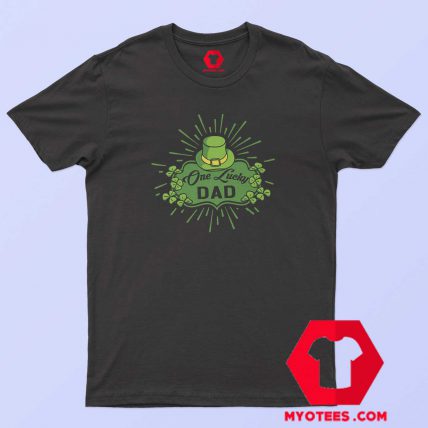 St Patrick's Cauple One Lucky Dad T-Shirt