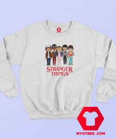 Stranger Things Angry Face Sweatshirt Cheap