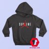 Supreme × Jordan Collab Graphic Hoodie