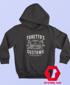 Toretto's Garage Customs Graphic Hoodie