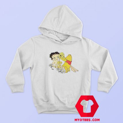 Betty Boop And Winnie Pooh Love Hoodie