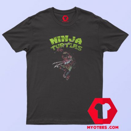 Black Ninja Turtles Graphic T Shirt