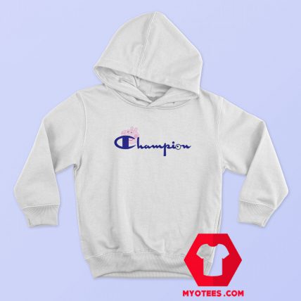 Champion Vintage Logo Collab Peppa Pig Hoodie