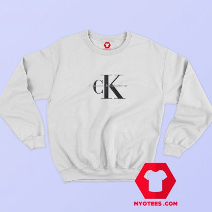 Cocaine Ketamine CK Parody Sweatshirt