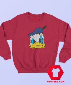 Donald Duck Color Block Graphic Sweatshirt