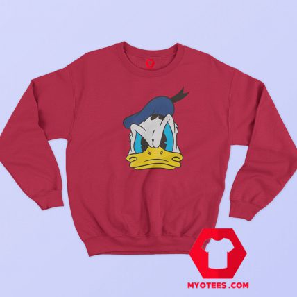 Donald Duck Color Block Graphic Sweatshirt