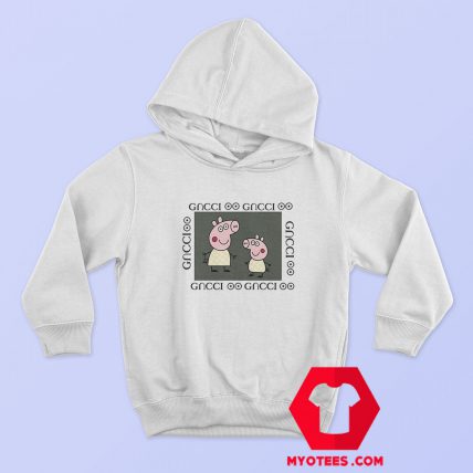 Fancy Peppa Pig GC Logo Parody Gucci Funny Hoodie