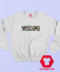 Funny Moschino Teddy Bear Sweatshirt