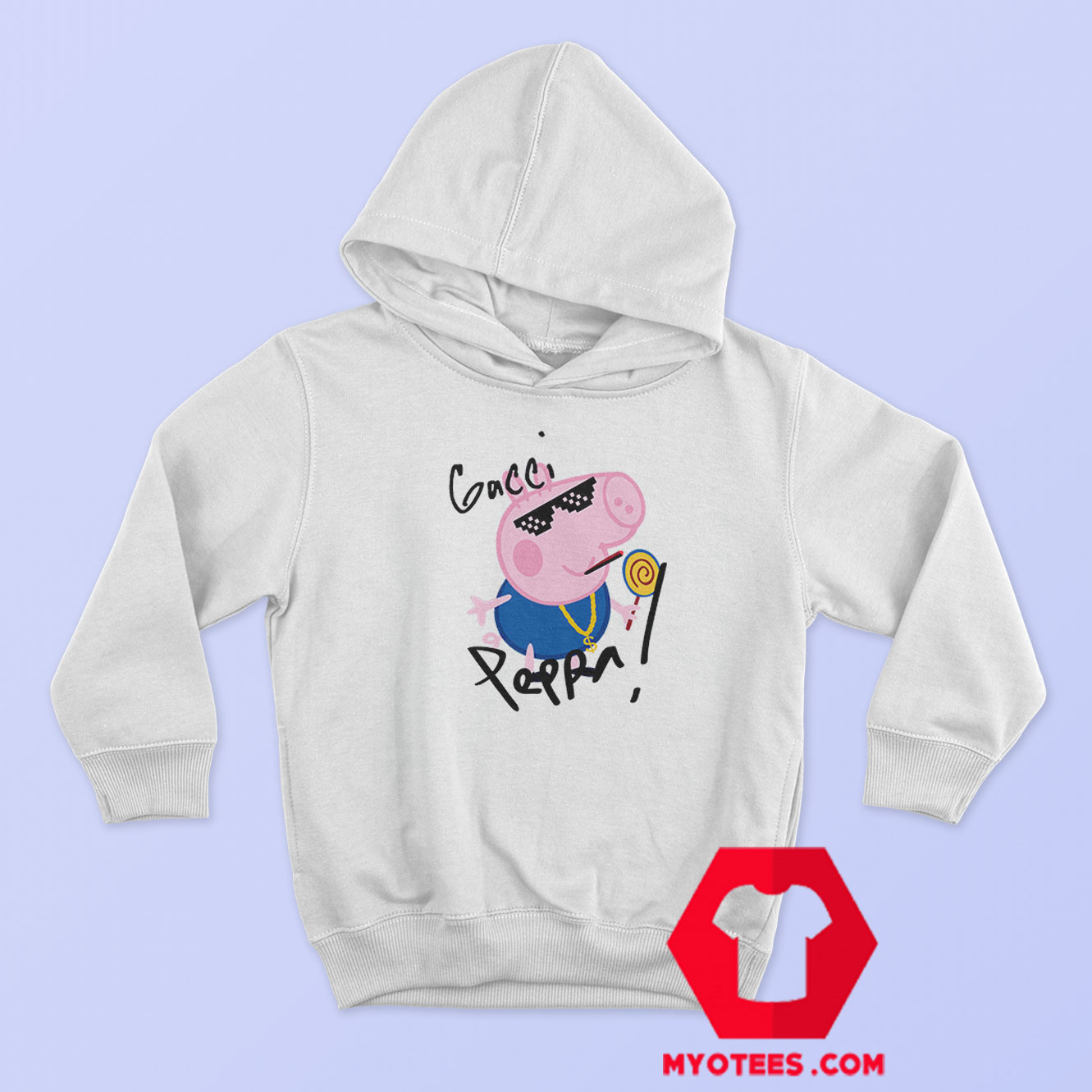 Gacci Peppa Gucci Mane Parody Hoodie Cheap MYOTEES