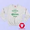 Guinness Cures Coronavirus Parody Graphic Sweatshirt