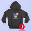 Mickey American Flag Face Mask Quarantined Hoodie