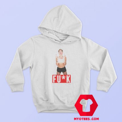 Miley Cyrus Music Finger FU*K Hoodie