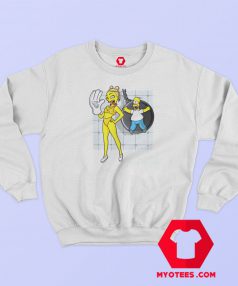 Miley Cyrus Wrecking Ball Simpson Sweatshirt