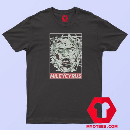 Miley Cyrus Zombie Graphic T Shirt