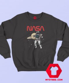 NASA Astronaut Moon Reflection Sweatshirt