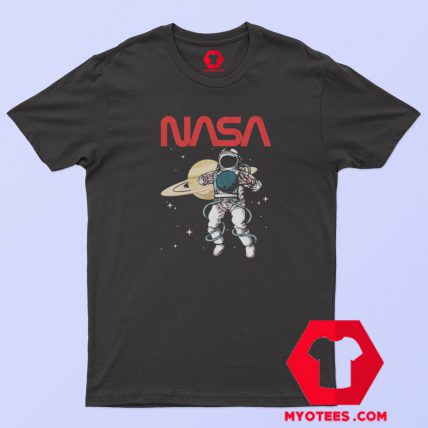 NASA Astronaut Moon Reflection T Shirt