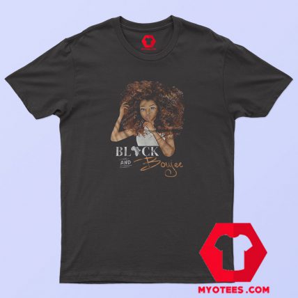 New Black and Boujee Graphic T Shirt