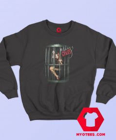 New Official Miley Cyrus Bird Cage Image Sweatshirt