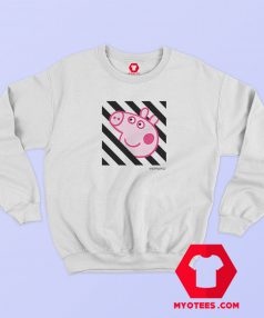 Peppa Pig Pecs x OFF White Collab Sweatshirt