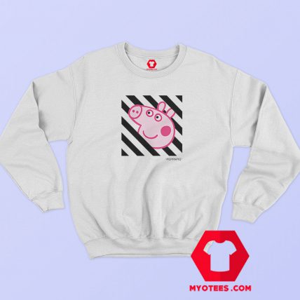 Peppa Pig Pecs x OFF White Collab Sweatshirt