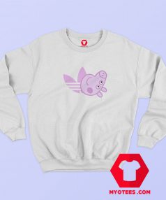 Peppa Pig X Adidas Pink Logo Parody Sweatshirt