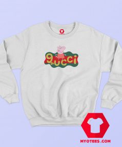 Peppa Pig X Gucci Logo Replica Sweatshirt