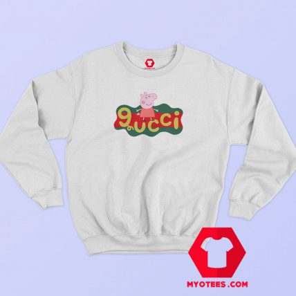 Peppa Pig X Gucci Logo Replica Sweatshirt