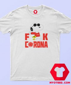 SNOOPY FUCK CORONA Unisex T Shirt