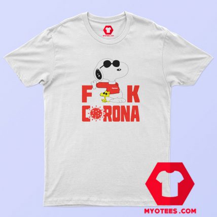 SNOOPY FUCK CORONA Unisex T Shirt