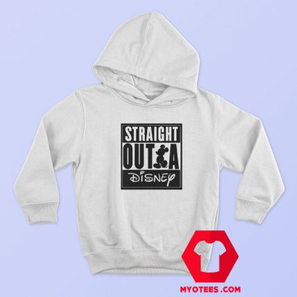 Straight Outta Disney Funny Hoodie