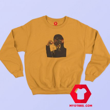 Supreme Creeper Pale Yellow Graphic Sweatshirt