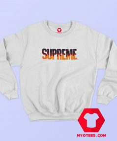 Supreme Flames Graphic Sweatshirt