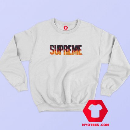 Supreme Flames Graphic Sweatshirt