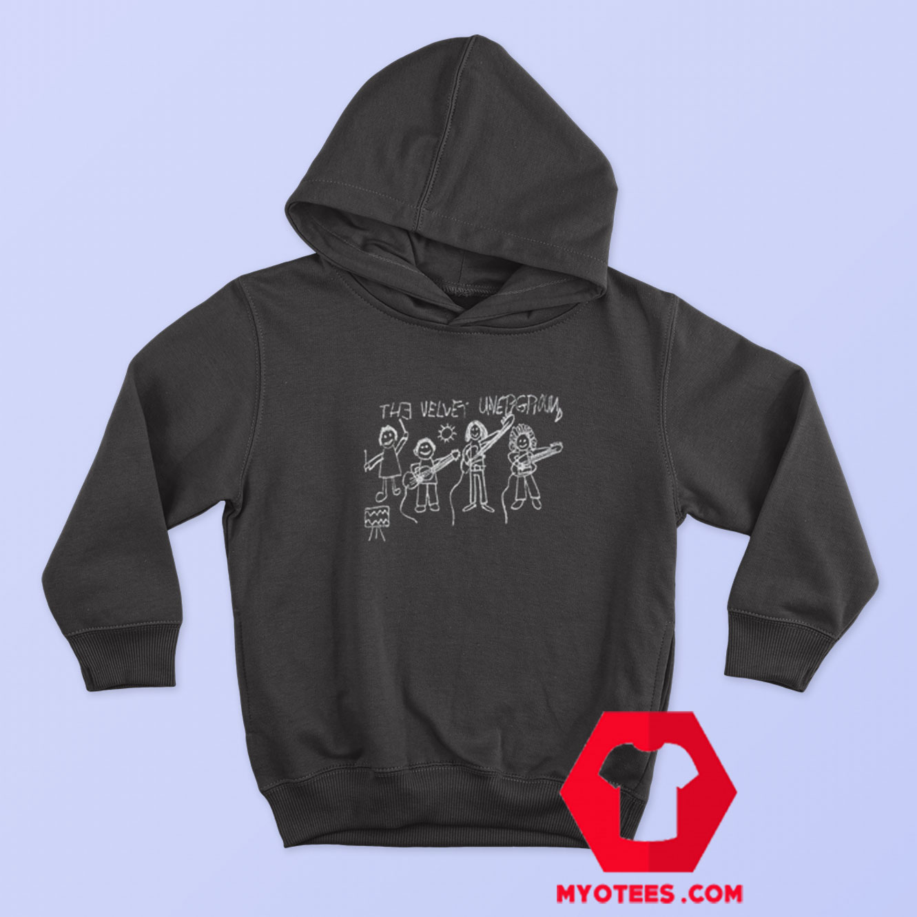 Supreme The Velvet Underground Drawing Hoodie Trends | MYOTEES