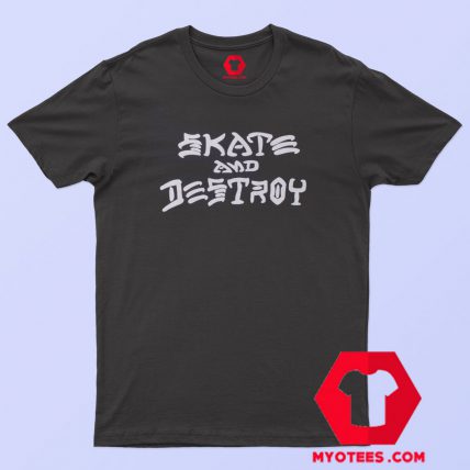 Thrasher Skate and Destroy Graphic T Shirt