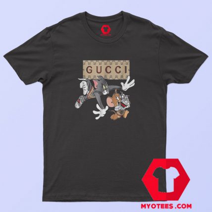 Tom and Jerry Gucci Logo Vintage T Shirt