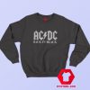 ACDC Back in Black Vintage Album Cover Sweatshirt