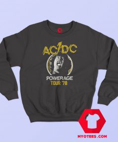 ACDC Powerage Tour 1978 Sweatshirt